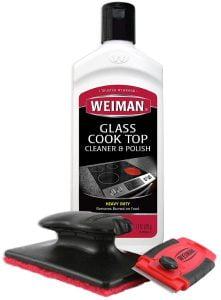Weiman Cooktop Cleaner Kit - Best Glass Cooktop Cleaner