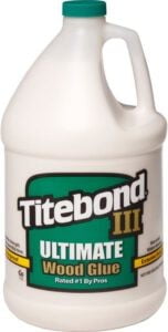 Titebond III 1416 Ultimate Wood Glue - The Strongest Wood Glue for Furniture Repair or Carpentry