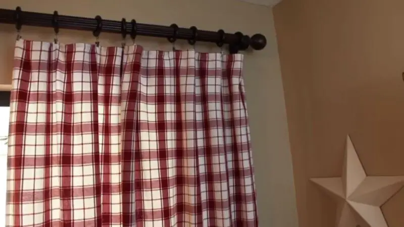 diy no sew curtain