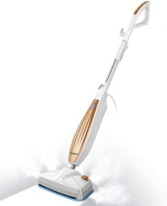 iwoly M11 Steam Mop Cleaner 1100W with 2 Mop Pads for Floor Cleaning - Best steam cleaner for laminate floors