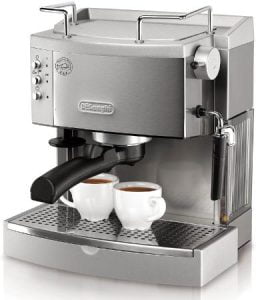 DeLonghi 15-Bar-Pump Espresso Maker EC702 - for home use