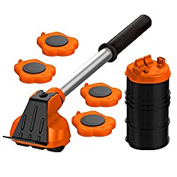 Mega Maxx Furniture Lifter with 4 Sliders - Best Heavy Furniture Lifting and Moving Tool Set