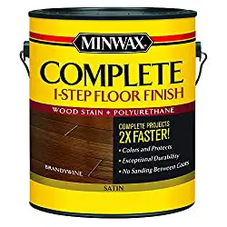 Minwax 672070000 Complete 1 Step Floor Finish - Best Stain & Polyurethane in 1 Step