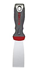Warner 1-1/2" ProGrip Stiff Putty Knife - Best putty knife for drywall Spackle
