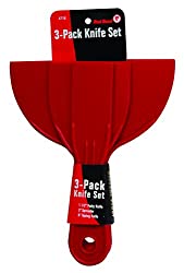 Red Devil 4718 3-Piece Plastic Knife Set - best plastic putty knife set