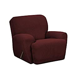 4-Piece Maytex Recliner Chair Covers with Side Pocket