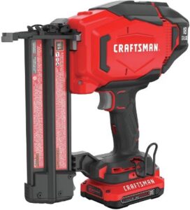 CRAFTSMAN CMCN618C1 V20 Cordless Brad Nailer Kit, 18GA