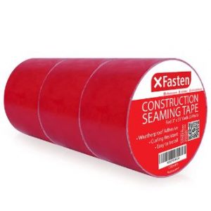 XFasten Construction Seaming Tape, Vapor Barrier Underlayment Tape Roll