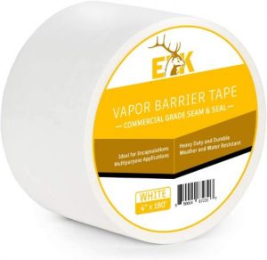 ELK Vapor Barrier Moisture Barrier Seam and Seal Tape for Multipurpose Use
