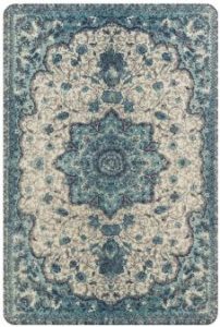 Lahome Collection Traditional Vintage Floral Area Rug Throw Rugs for Door Mat Entryway