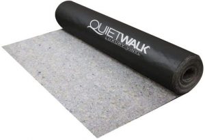 QW360LV QuietWalk Luxury Vinyl Acoustical Flooring Underlayment, Sound-Moisture Resistant