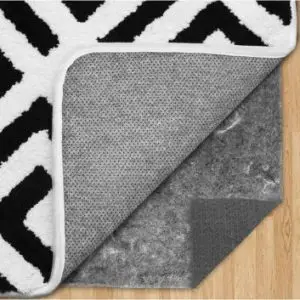 Gorilla Grip Felt and Natural Rubber Rug Pad for Area Rug - Thick Cushioned Gripper